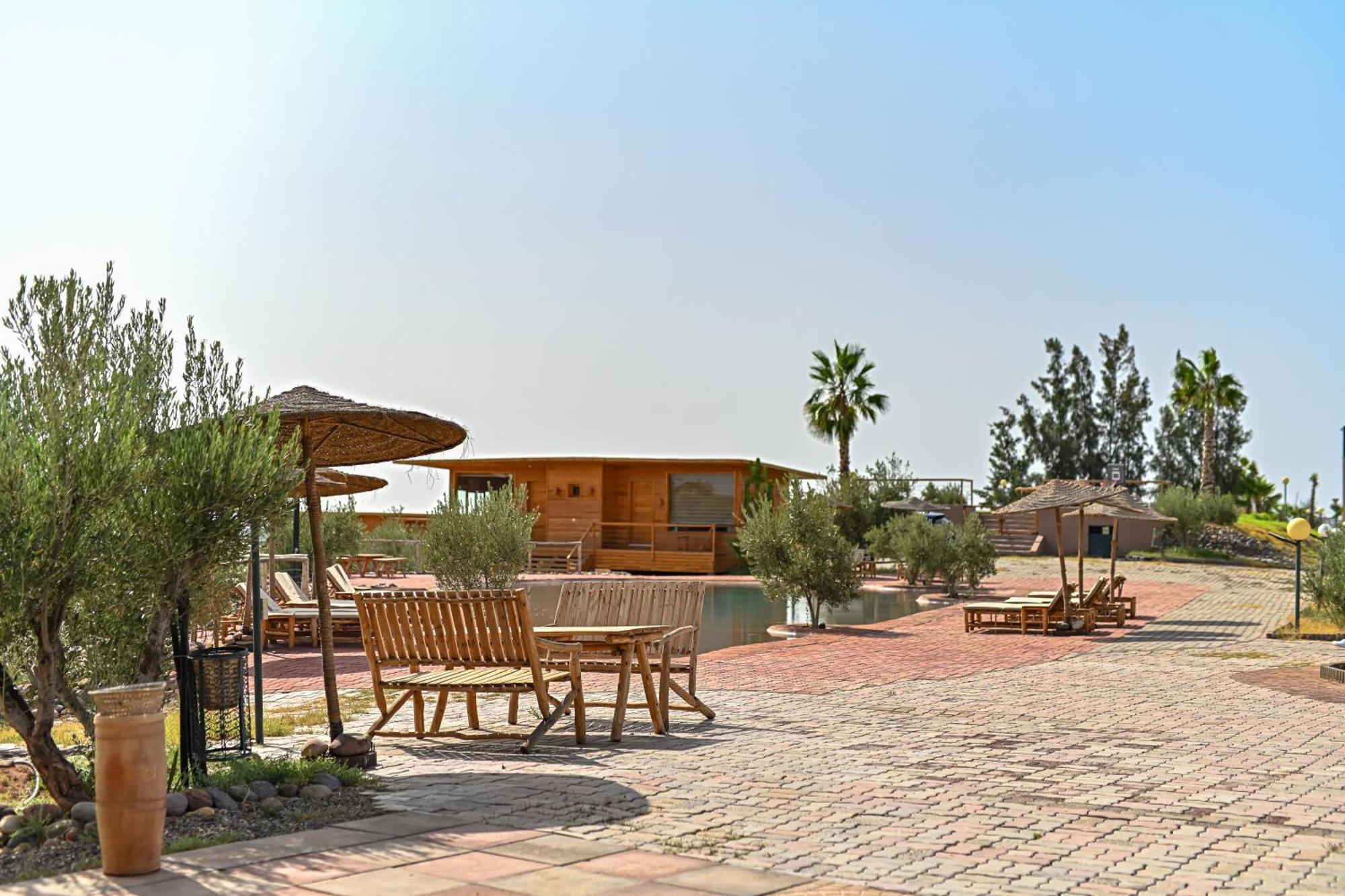 Le Parc Des Oliviers Hotell Hrabil Saâda Exteriör bild