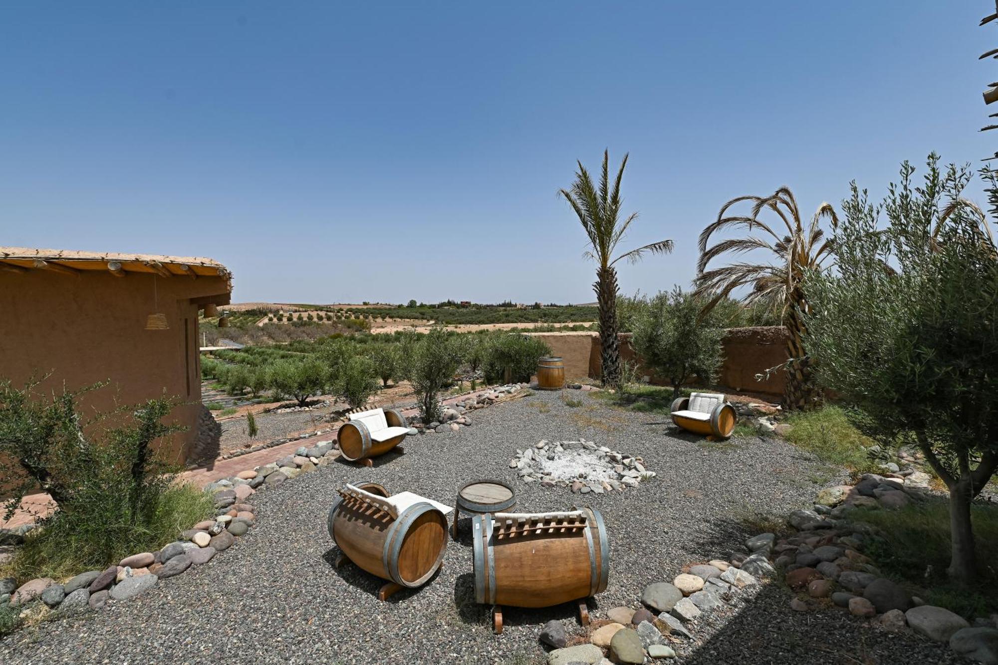 Le Parc Des Oliviers Hotell Hrabil Saâda Exteriör bild